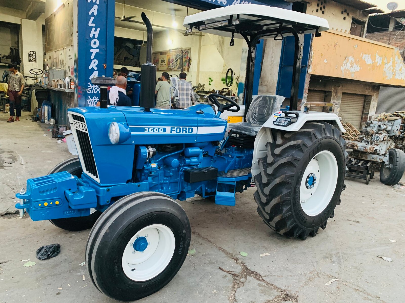 Ford 3600 restored side