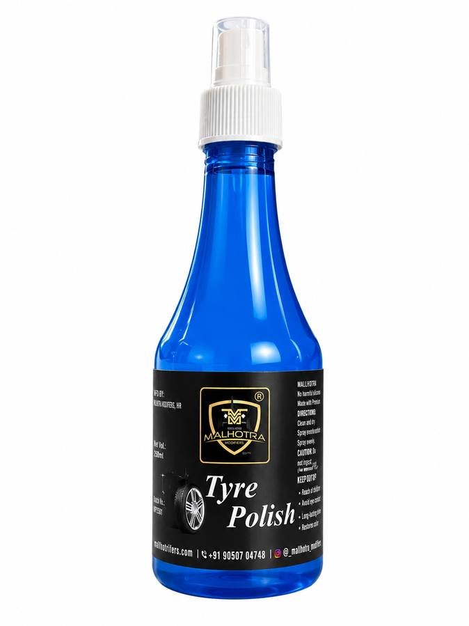 Malhotra tyre polish